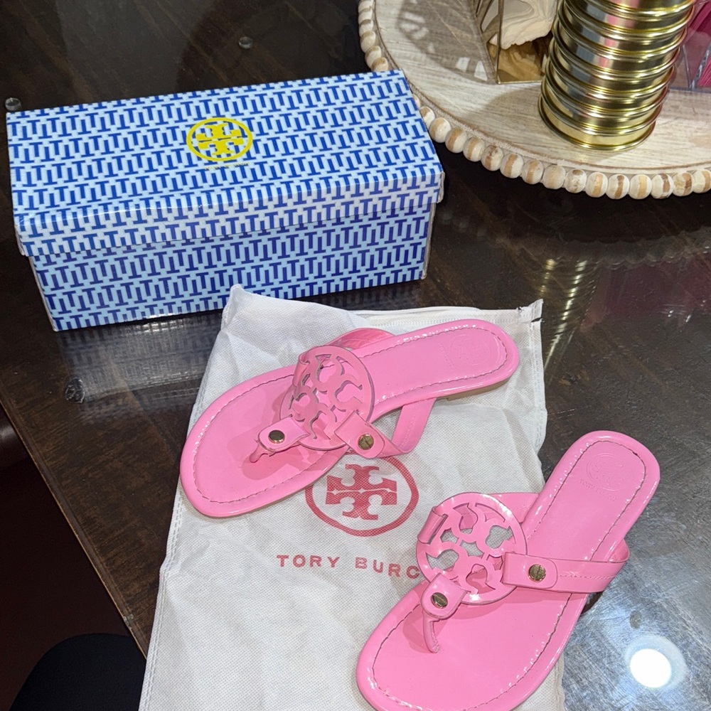Tory Burch Vibrant Pink Sandals